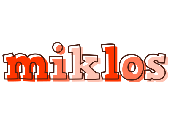 Miklos paint logo