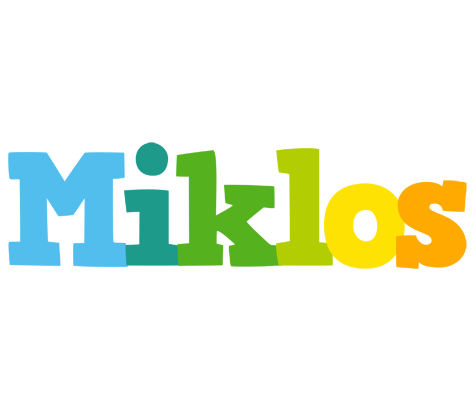 Miklos rainbows logo