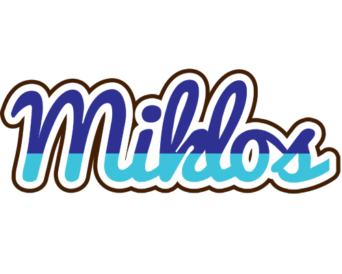 Miklos raining logo