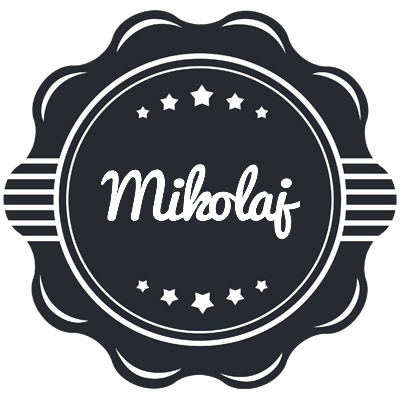 Mikolaj badge logo
