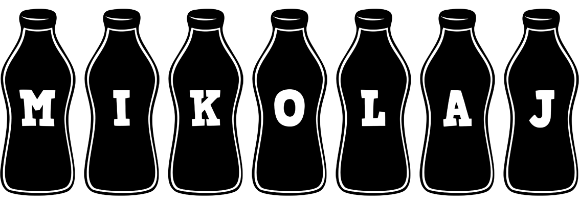 Mikolaj bottle logo