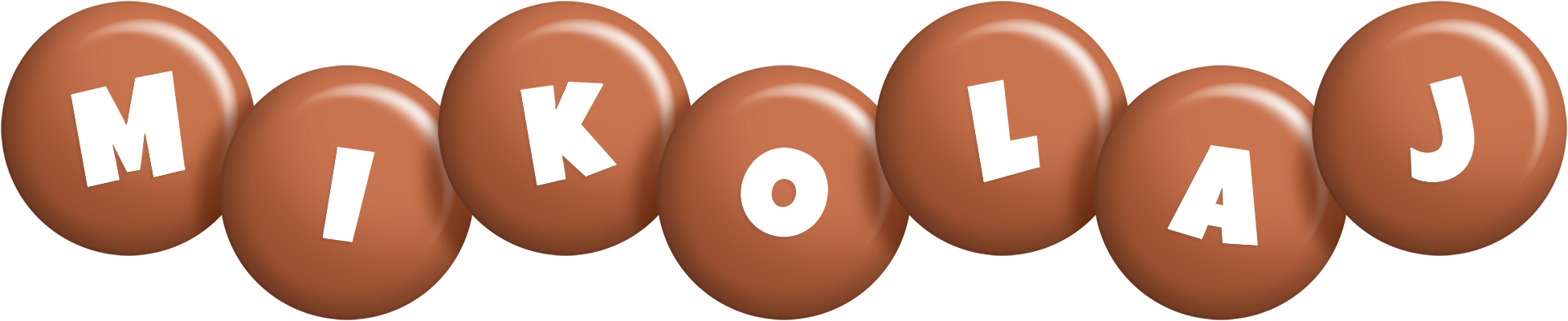 Mikolaj candy-brown logo