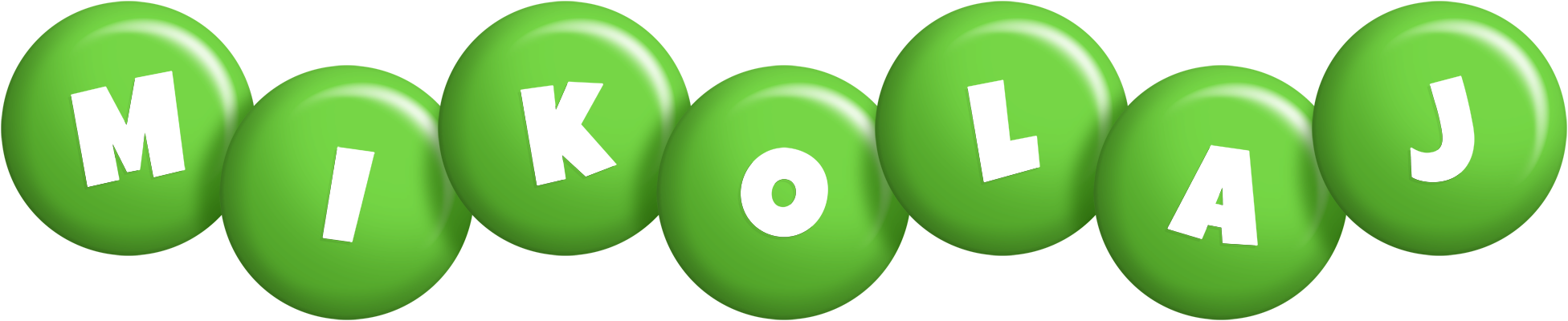 Mikolaj candy-green logo