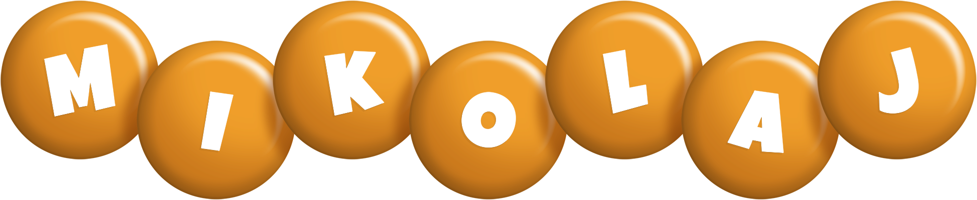 Mikolaj candy-orange logo