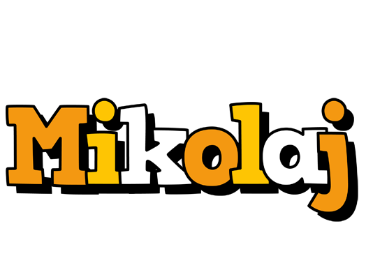 Mikolaj cartoon logo