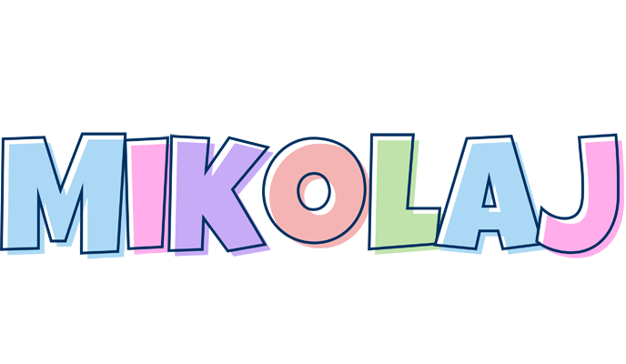 Mikolaj pastel logo