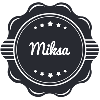 Miksa badge logo