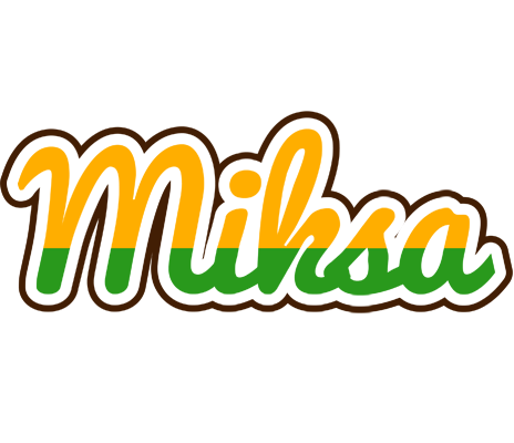 Miksa banana logo