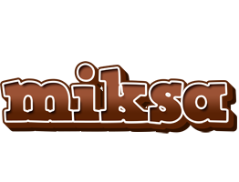 Miksa brownie logo