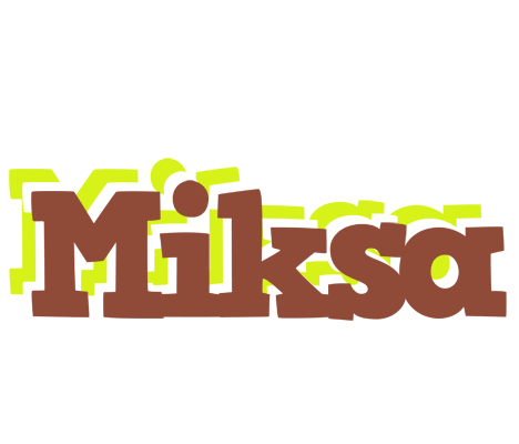 Miksa caffeebar logo