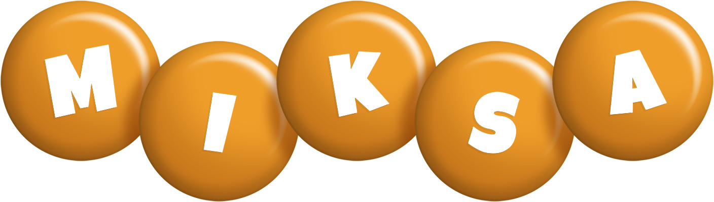 Miksa candy-orange logo