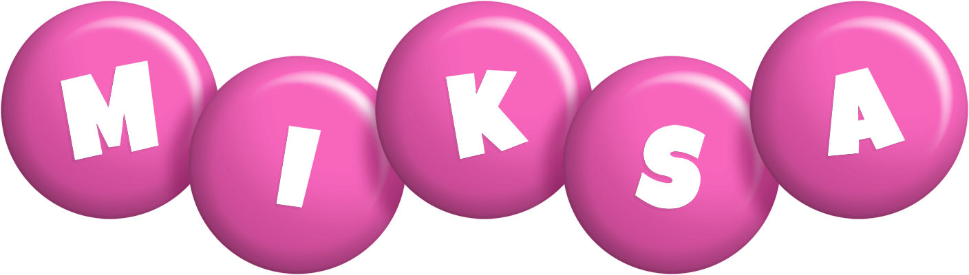 Miksa candy-pink logo
