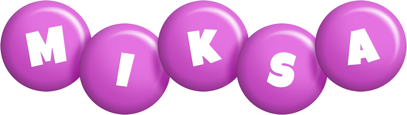 Miksa candy-purple logo