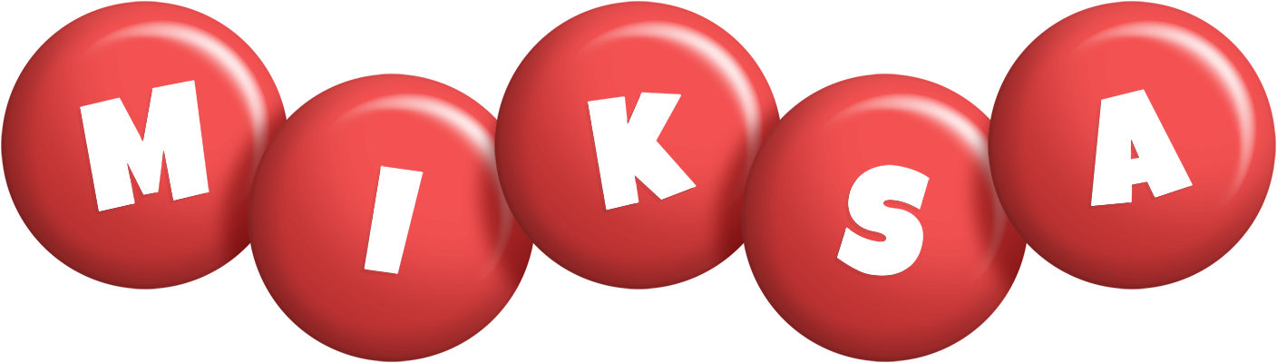 Miksa candy-red logo