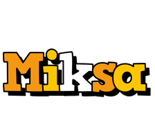 Miksa cartoon logo