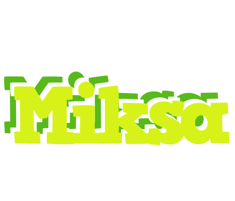Miksa citrus logo