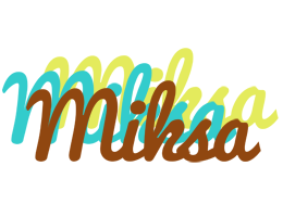 Miksa cupcake logo