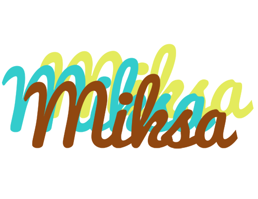 Miksa cupcake logo