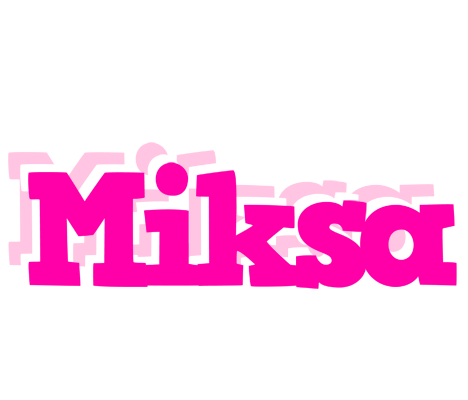 Miksa dancing logo
