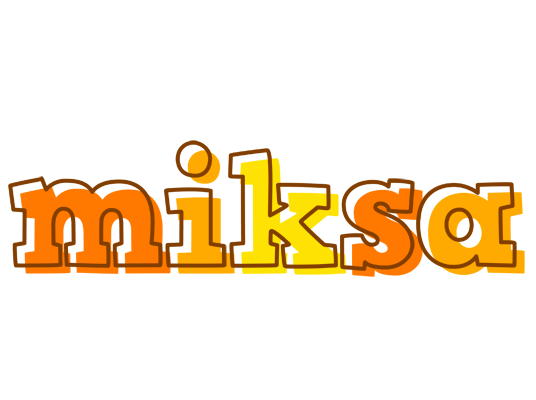 Miksa desert logo