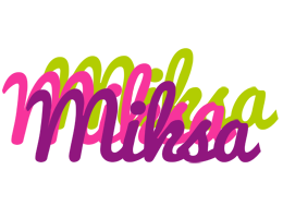 Miksa flowers logo