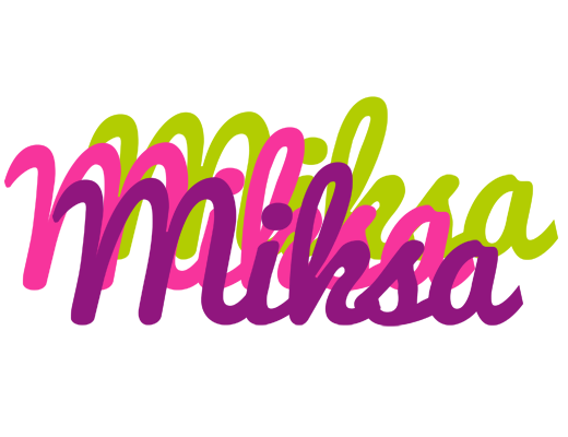 Miksa flowers logo