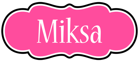 Miksa invitation logo