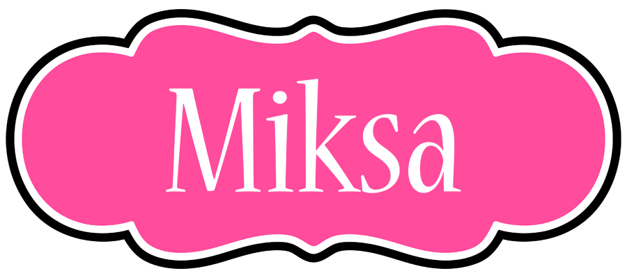 Miksa invitation logo
