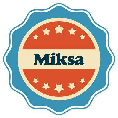 Miksa labels logo