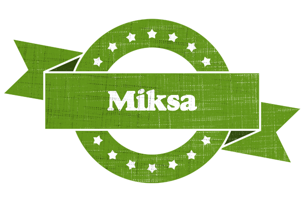 Miksa natural logo