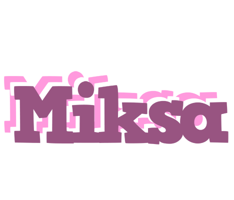 Miksa relaxing logo