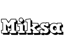 Miksa snowing logo