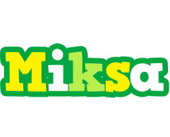 Miksa soccer logo