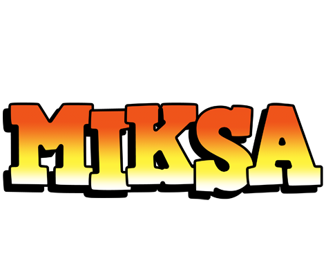 Miksa sunset logo