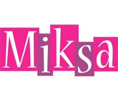 Miksa whine logo