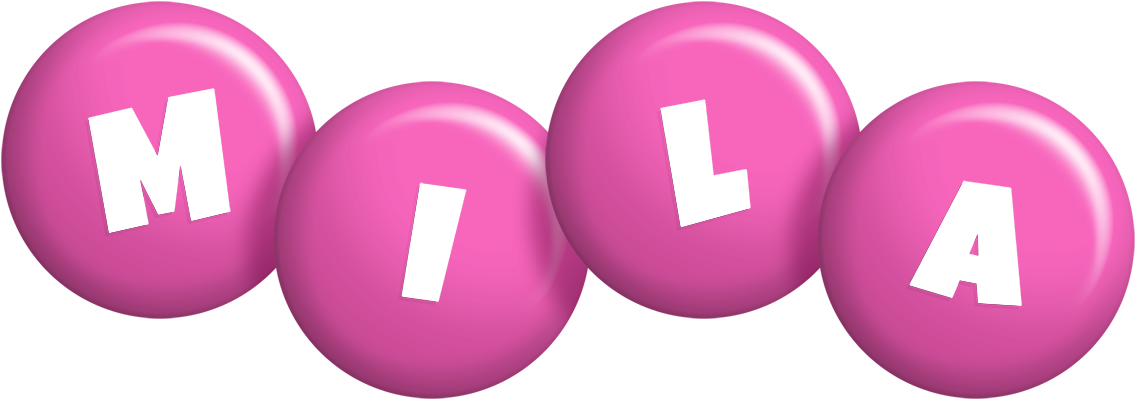 Mila candy-pink logo