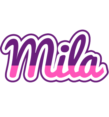 Mila cheerful logo