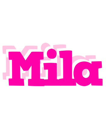 Mila dancing logo