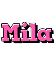 Mila girlish logo