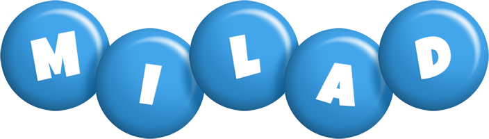 Milad candy-blue logo
