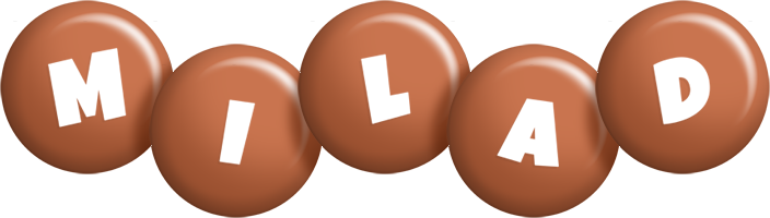 Milad candy-brown logo