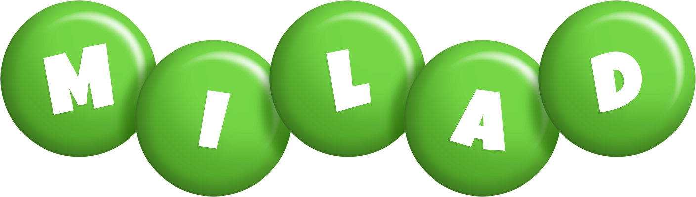 Milad candy-green logo