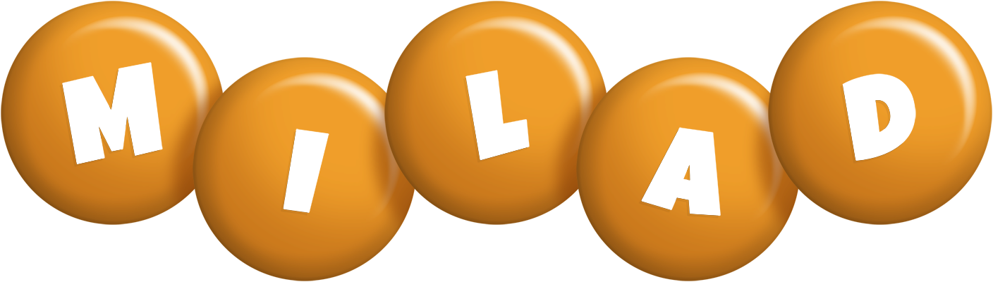Milad candy-orange logo