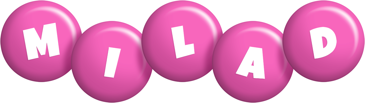 Milad candy-pink logo