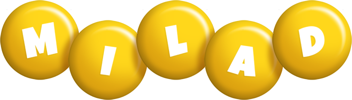 Milad candy-yellow logo