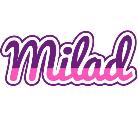 Milad cheerful logo