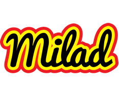 Milad flaming logo