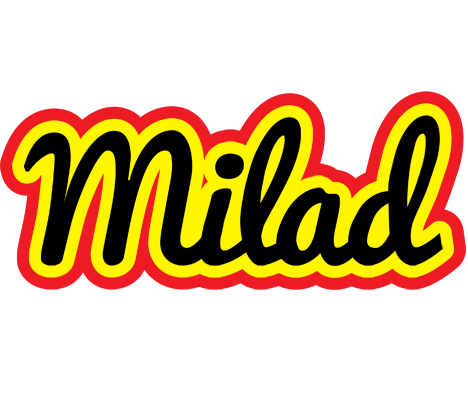 Milad flaming logo