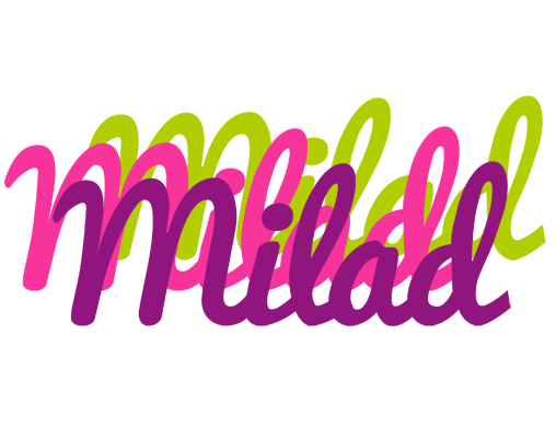 Milad flowers logo