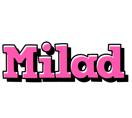 Milad girlish logo